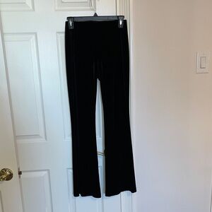 Old Navy Black Velvet Flare Pants
